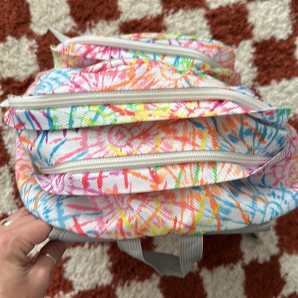 Trans by Jansport • tie sizzle white 17” backpack - Picture 3 of 3